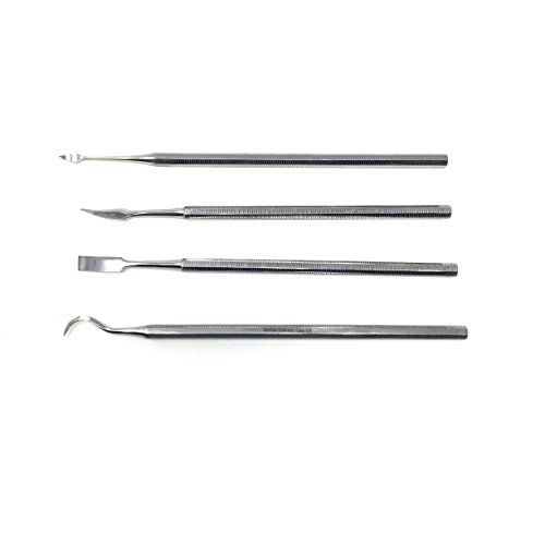 Cynamed 4 Pc Stainless Steel Spatula Wax & Clay Sculpting Tool Set - Unique Set of 4
