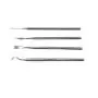 Cynamed 4 Pc Stainless Steel Spatula Wax & Clay Sculpting Tool Set - Unique Set of 4