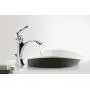 KOHLER Devonshire K-193-4-BN Single Handle Single Hole or Centerset Bathroom Faucet with Metal Drain Assembly in Brushed Nickel