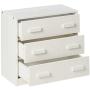 DONCO Twin Sweet Dreams LOW LOFT, White/Grey
