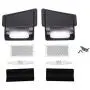 R/C Scale Accessories : Metal Fender Vent (Style C) for Traxxas TRX-4 Land Rover Defender D90 D110-18Pc Set Black R/C Scale Accessories : Metal Fender Vent (Style C) for Traxxas TRX-4 Land Rover Defender D90 D110-18Pc Set Black