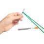 Hekisn Large-Eye Blunt Needles, 9 Piece Stainless Steel Yarn Knitting Needles, Sewing Needles, Crafting Knitting Weaving Stringing Needles,Perfect for Finishing Off Crochet Projects (9 Pieces)