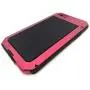 iPhone 6s Plus Case,Marrkey Heavy Duty Shockproof [Tough Armour] Water Resistant Aluminum Alloy Metal Case with Silicone Built-in Screen Dual Layer Protector for Apple iPhone 6 Plus - Red