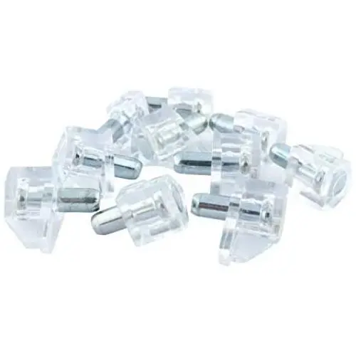 20 Pack Rok Hardware 5mm Clear Shelf Support Bracket Steel Pin Peg Kitchen Cabinet Book Shelves Holder 20 Pack Rok Hardware 5mm Clear Shelf Support Bracket Steel Pin Peg Kitchen Cabinet Book Shelves Holder