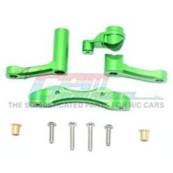 Losi 1:10 Baja Rey / Rock Rey Upgrade Parts Aluminum Steering Assembly - 1 Set Green