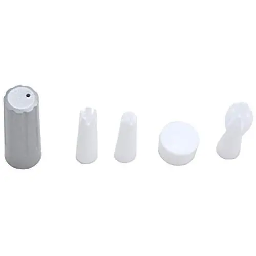 Nuvantee Cream Whipper Replacement Parts Kit - with 3 Decorating Nozzles & Aluminum Charger Holder - Compatible with Most Whipped Cream Dispensers Nuvantee Cream Whipper Replacement Parts Kit - with 3 Decorating Nozzles & Aluminum Charger Holder - Compatible with Most Whipped Cream Dispensers