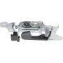 Interior Door Handles compatible with Set of 2 Front Left and Right Side Metal bezel plastic lever Blue W/door lock button