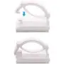 Akstore 100 PCS Adhesive Cable Clips Self-Adhesive Wire Clips Cable Wire Management Wire Cable Holder Clamps Cable Tie Holder for Car, Office and Home (White) Akstore 100 PCS Adhesive Cable Clips Self-Adhesive Wire Clips Cable Wire Management Wire Cable Holder Clamps Cable Tie Holder for Car, Office and Home (White)