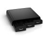 Mind Reader Anchor Coffee pod drawer, 13.72 height,12.87 width inches, Black