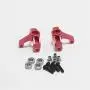 YIZAN for WLtoys 1:14 144001 RC Car Full Upgrade Spare Parts Metal C Seat Steering Cup Swing Arm Central Drive Shaft,Red