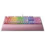 Razer BlackWidow V3 Mechanical Gaming Keyboard: Green Mechanical Switches - Tactile & Clicky - Chroma RGB Lighting - Compact Form Factor - Programmable Macro Functionality - USB Passthrough - Quartz