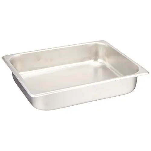 Winco 1/2 Size Pan 2 1/2'' (NSF), Stainless Steel, Medium Winco 1/2 Size Pan 2 1/2'' (NSF), Stainless Steel, Medium