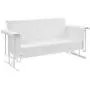 Crosley Furniture Bates Sofa Glider - White Crosley Furniture Bates Sofa Glider - White