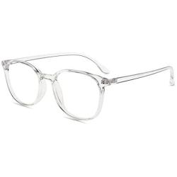 Firmoo Blue Light Blocking Reading Glasses Unisex, Square Computer Reading Glasses with Magnification