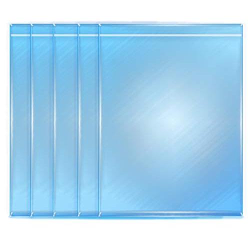 VCI Rust Prevention Anti Tarnish Zip Lock Storage Packaging Bag for Weapon Jewelry,Metal Protection Seal Ziplock Parts Bags, Anti Corrosion, Moisture-Proof (Large 13.3''x17.7''x4mil 5pcs)