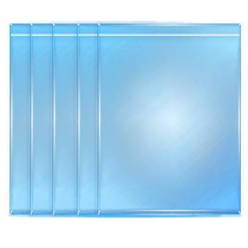 VCI Rust Prevention Anti Tarnish Zip Lock Storage Packaging Bag for Weapon Jewelry,Metal Protection Seal Ziplock Parts Bags, Anti Corrosion, Moisture-Proof (Large 13.3''x17.7''x4mil 5pcs)