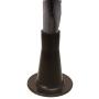 Home Paradise | Bed Frame Feet Replacement | Tall Sturdy Cone Shaped Legs | Protect Your Floor by Changing Your Bed Wheels with These Bed Frame Glide | Dark Brown (4)