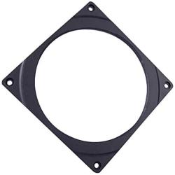 RGB Fan Frame, Ultra-Thin 6mm 10 Color RGB Lighting Changes, 4 pin Connector Ring Heatsink Computer Cooling RGB Fan Frame for Home Office