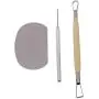 AIBER 8 Pcs Ceramic Clay Tools Set, Clay Wax Pottery Tool Kit Ceramics Wax Carving Sculpting Modeling Tools Ceramic & Pottery Tools Pottery Molding Tools AIBER 8 Pcs Ceramic Clay Tools Set, Clay Wax Pottery Tool Kit Ceramics Wax Carving Sculpting Modeling Tools Ceramic & Pottery Tools Pottery Molding Tools