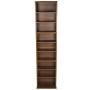 Atlantic Herrin Adjustable Media Cabinet - Holds 261CD, 114DV, 132 Games PN74736249 in Textured Chestnut Atlantic Herrin Adjustable Media Cabinet - Holds 261CD, 114DV, 132 Games PN74736249 in Textured Chestnut