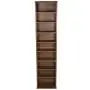 Atlantic Herrin Adjustable Media Cabinet - Holds 261CD, 114DV, 132 Games PN74736249 in Textured Chestnut