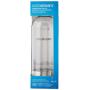 SodaStream 1L Classic Metal Carbonating Bottle, Single, Stainless Steel (1041191011)