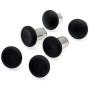 Deal4GO 6 Pack Swap Magnetic Thumbstick Set Replacement for Xbox One Elite Controller Analog Sticks Black