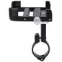 Velaurs Mobile Phone Holder, Mobile Phone Bracket, Anti-Skid Adjustable 360° Rotating Metal Bike for Electric Bike Bicycle Bicycle Part Cycling Mobile Phone Mount