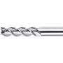 SpeTool 1/8 End Mills for Aluminum 3 Flutes CNC Spiral Router Bits for Aluminum Cut Non-Ferrous Metal Upcut 1.5 inches Long 5 Pieces