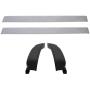 Extended Cab Lower Slip-On Metal Rocker Panels and Cab Corners (Pair) for 1999-2007 Silverado and Sierra 4 Door Extended Cab trucks 2 Packages