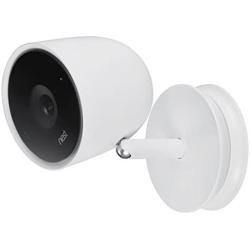 Wall Mount for Nest Cam IQ – Mount Nest IQ with Screws onto Any Wall or Use the Strong Magnet to Mount the Camera onto Any Metallic Surface Without Tools or Wall Damage –by Wasserstein (2 Pack, White)