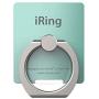 iRing Link-Detachable Plate for Wireless Charging, Include Hook Mount for Wall or Car Cradle. Cell Phone Ring Grip Finger Holder Mobile Stand for iPhone, Samsung, Android Smartphone(Green)