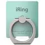 iRing Link-Detachable Plate for Wireless Charging, Include Hook Mount for Wall or Car Cradle. Cell Phone Ring Grip Finger Holder Mobile Stand for iPhone, Samsung, Android Smartphone(Green)
