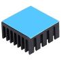 Awxlumv 10 pcs Small Heatsink 20 x 20 x 10 mm / 0.79 x0.79 x 0.39 inch Aluminum Heat Sink with Thermal Conductive Double Sided Tape for Cooling GPU IC Chips VRAM VGA RAM