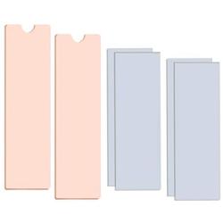 Easycargo Laptop M.2 Heatsink Kit, Slim Copper Heat Sink + Thermal pad 1mm 0.5mm for Cooling Laptop M2 NVMe 2280 SSD (2-Pack)