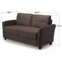 ZINUS Ricardo Loveseat Sofa / Tufted Cushions / Easy, Tool-Free Assembly, Chestnut Brown ZINUS Ricardo Loveseat Sofa / Tufted Cushions / Easy, Tool-Free Assembly, Chestnut Brown
