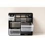 Homak 12-Drawer Parts Organizer, Black, HA01012001