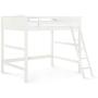 Dorel Living Denver Full Size Loft, White bed