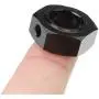 DAPENGNIAO Wheel Joint EA1015 Suitable for JLB Racing Cheetah 11101 21101 J3 Speed 1/10 RC Car Parts Accessories Accessories (Color : Black)