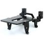 LCX Racing 1/24th RC Crawler Car Aluminum Receive Box Mount Receive Box Tray Front Shock Tower Shock Absorbers Bracket for Axial SCX24 AXI90081 AXI00001 AXI00002 AXI00004, Upgrades Parts Accessories