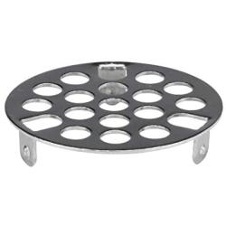 Danco 80062 9D000 1-5/8'' Metal Drain Strainer, Chrome, Brass