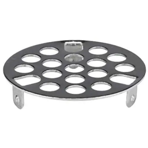 Danco 80062 9D000 1-5/8'' Metal Drain Strainer, Chrome, Brass