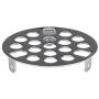 Danco 80062 9D000 1-5/8'' Metal Drain Strainer, Chrome, Brass