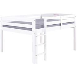 Concord Junior Loft Bed, Full, White