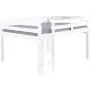 Concord Junior Loft Bed, Full, White Concord Junior Loft Bed, Full, White