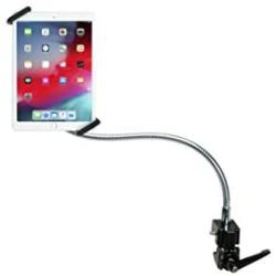 CTA Digital: Heavy-Duty Security Gooseneck Clamp Stand for 7-14'' Tablets/Apple iPad 10.2-Inch (7th & 8thGen.), iPad Air 3, iPad Mini 5, 12.9-Inch iPad Pro, iPad Gen 6 & More