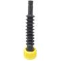 Retail Pack Flexible Replacement Gas Spout with 2 Screw Collar Caps(1 Fine & 1 Coarse - Fits Most Of The Cans), 2 Base Caps, 1 Stopper Cap and 1 Stainless Steel Filter/Flame Arrestor.