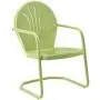 Crosley Furniture CO1001A-KL Griffith Retro Metal Outdoor Chair, Key Lime Crosley Furniture CO1001A-KL Griffith Retro Metal Outdoor Chair, Key Lime