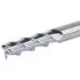 SpeTool 1/8 End Mills for Aluminum 3 Flutes CNC Spiral Router Bits for Aluminum Cut Non-Ferrous Metal Upcut 1.5 inches Long 5 Pieces