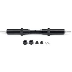 Que-T Metal Rear Axle Non-Powered Transmission Axle for 1:14 Tamiya Tractor Trailer RC Car (182mm/7.16in)